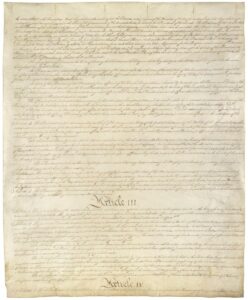 page 3 of the US Constitution